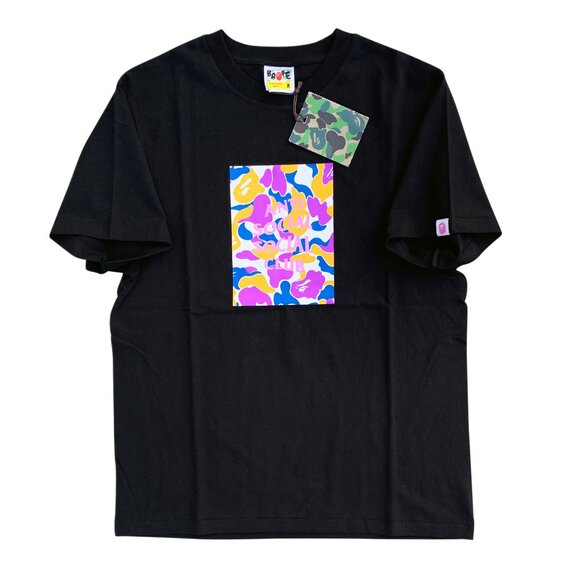 BAPE x Anti Social Social Club ASSC Box Logo T-shirt BlackA Bathing Ape